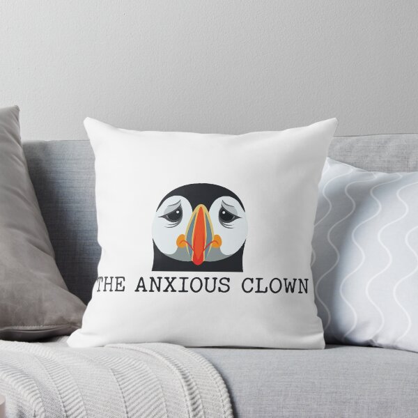 Item preview, The Anxious Clown Sad Atlantic Puffin Meme designed and sold by Petzzz.