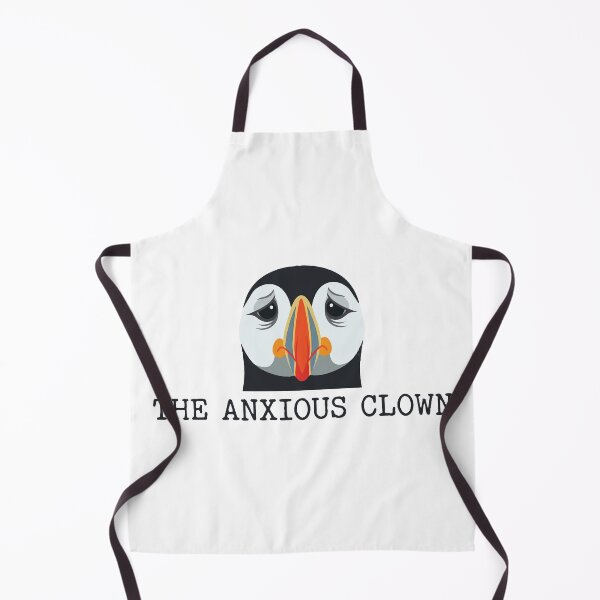 Item preview, The Anxious Clown Sad Atlantic Puffin Meme designed and sold by Petzzz.