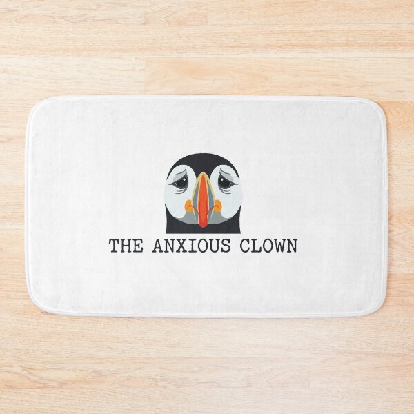 Item preview, The Anxious Clown Sad Atlantic Puffin Meme designed and sold by Petzzz.