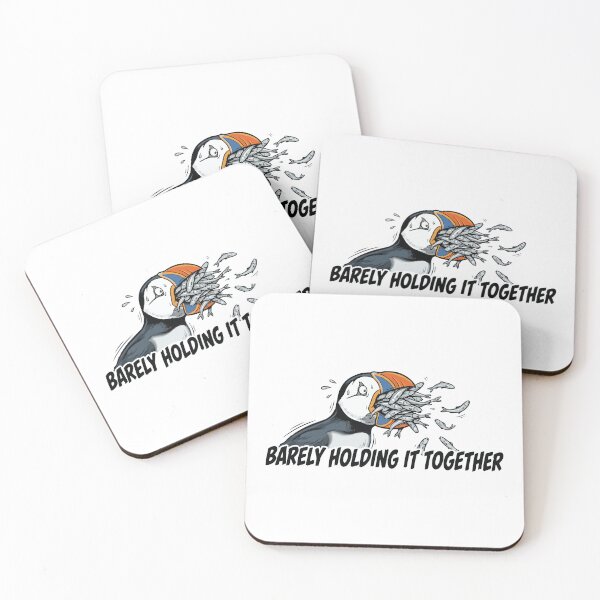 Item preview, Barely Holding It Together Stressed Atlantic Puffin designed and sold by Petzzz.