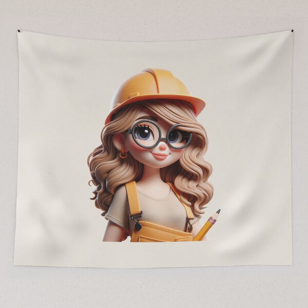 Item preview, Cute Kawaii Girl Character Illustration – Creative Adorable Art designed and sold by Raslanity.