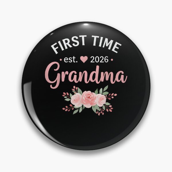 Item preview, First Time Grandma 2026 designed and sold by Boutkimaewab.