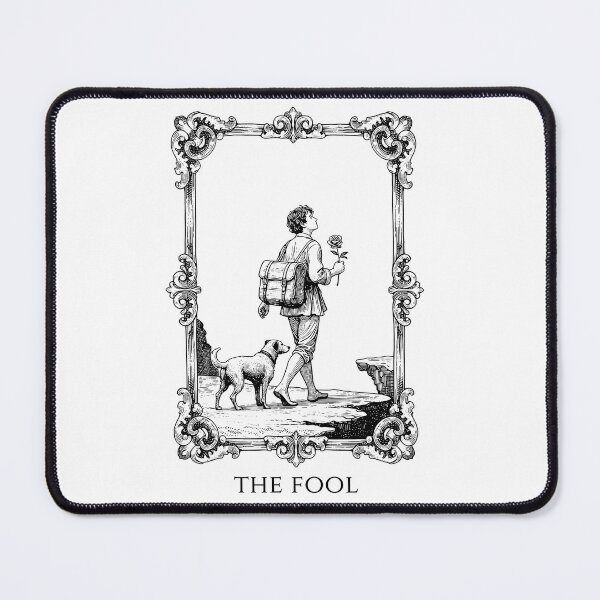 Item preview, The Fool Tarot Card 0 designed and sold by AestheticsTime.