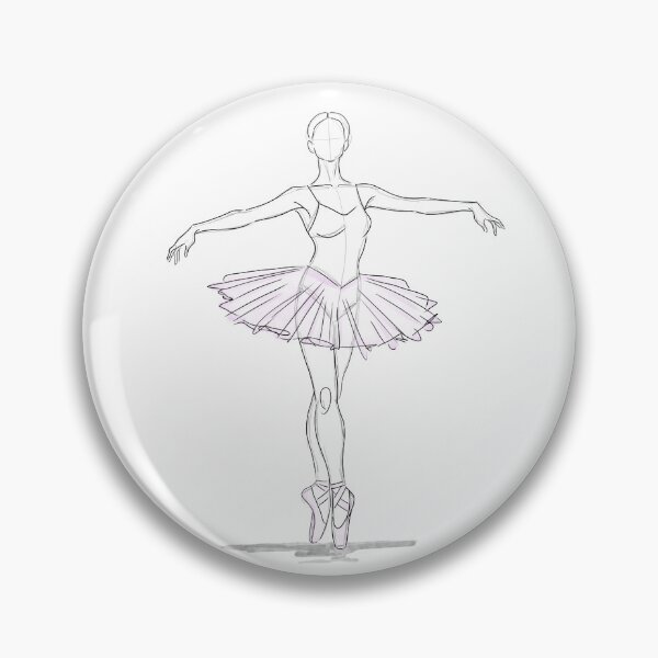 Item preview, Ballet Dancer En Pointe designed and sold by McDougalStrudel.