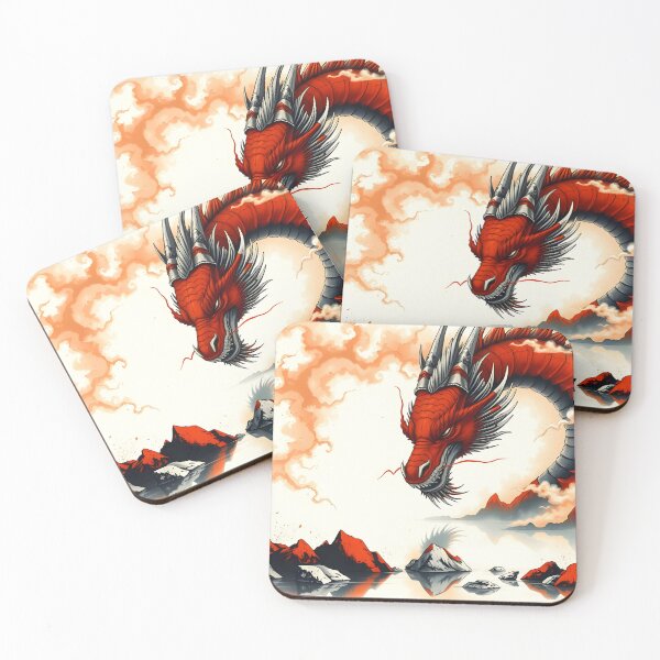 Item preview, Red Dragon, Ai Generated Art  designed and sold by ACC .