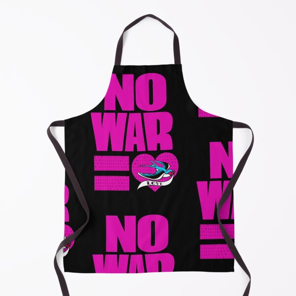 Item preview, No war = Love (black bird) designed and sold by RockabunnyShop.