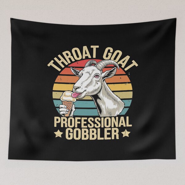 Item preview, Throat Goat Inappropriate Adult Humor Gag Memes  designed and sold by angolinnArt.