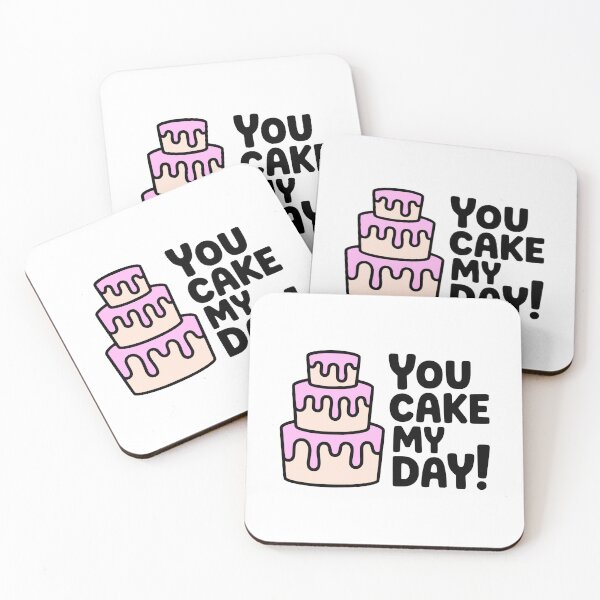 Item preview, You Cake My Day! Cute Cake Pun designed and sold by PMCreative.