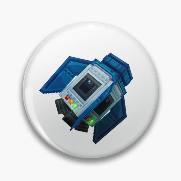 Item preview, Retro Pixel Rocket Ship designed and sold by tatvm.