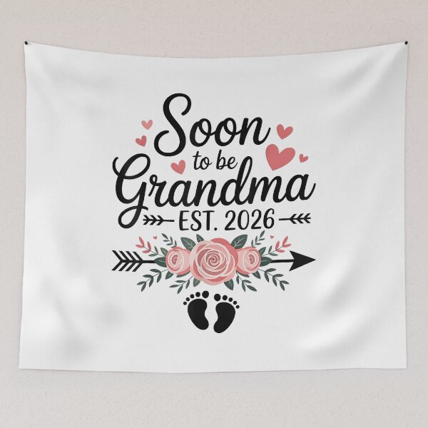 Item preview, Soon to Be Grandma Est. 2026 Promoted to Grandma Grandmother designed and sold by Boutkimaewab.
