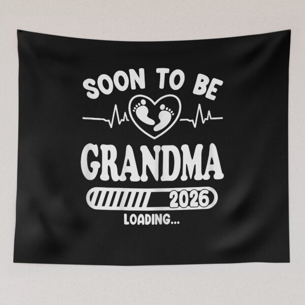 Item preview, Soon to Be Grandma 2026 Loading Funny Pregnancy Announcement designed and sold by Boutkimaewab.