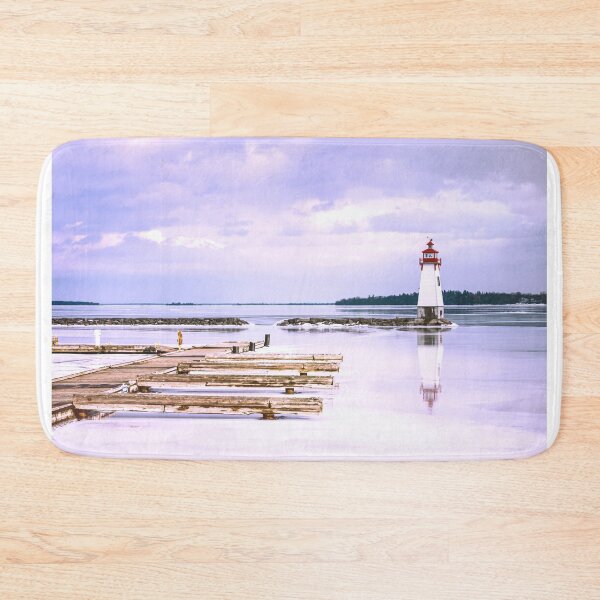Item preview, Reflections of a Winter Thaw Jacksons Point Lighthouse  designed and sold by Robert Alsop.
