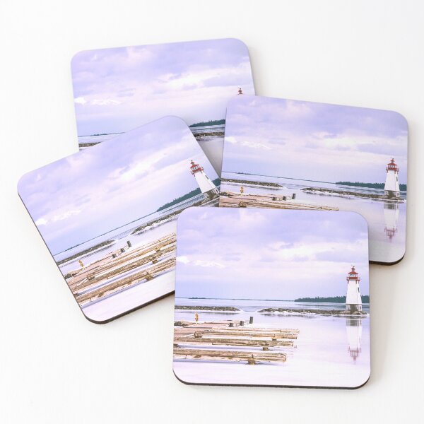 Item preview, Reflections of a Winter Thaw Jacksons Point Lighthouse  designed and sold by Robert Alsop.