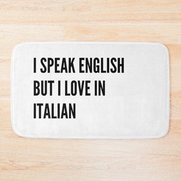 Item preview, I Love in Italian Funny Gifts Italian Quote designed and sold by Sarenay.