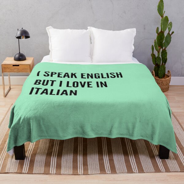 Item preview, I Love in Italian Funny Gifts Italian Quote designed and sold by Sarenay.