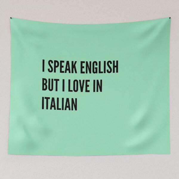 Item preview, I Love in Italian Funny Gifts Italian Quote designed and sold by Sarenay.