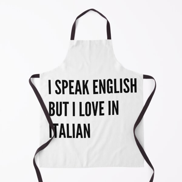 Item preview, I Love in Italian Funny Gifts Italian Quote designed and sold by Sarenay.