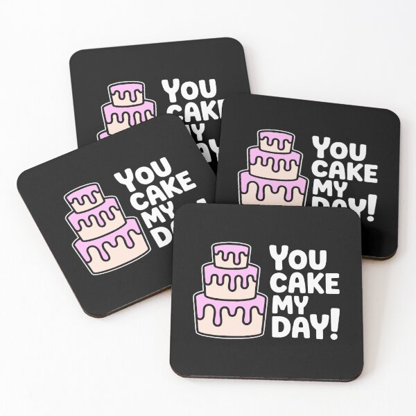 Item preview, You Cake My Day! Cute Cake Puns designed and sold by PMCreative.