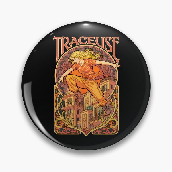 Item preview, Parkour Traceuse Female Parkourist Woman Urban Girl Vintage designed and sold by GrandeDuc.