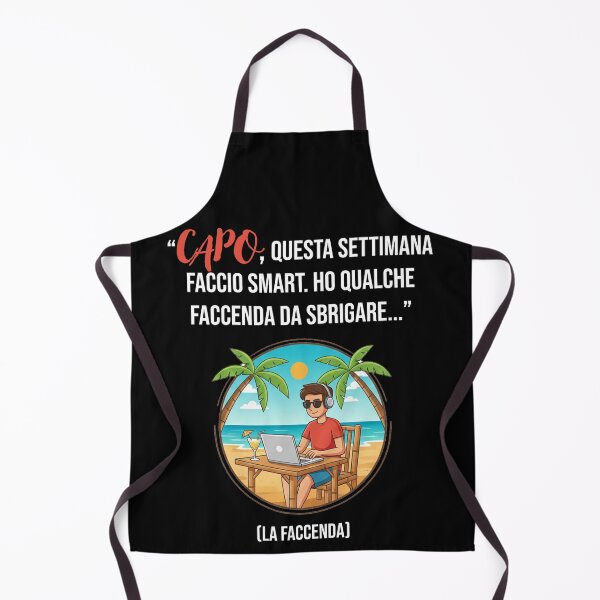 Artikelvorschau, Smart Working al Mare – La Faccenda da Sbrigare entworfen und verkauft von Creative Quests.