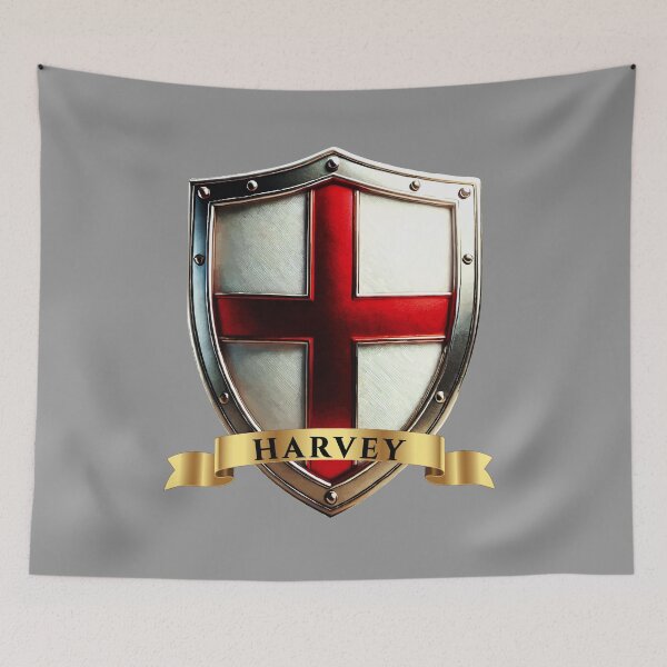 Item preview, Harvey England Surname Shield designed and sold by Highlandkings.