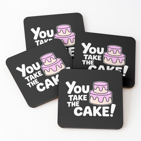 Item preview, You Take The Cake! Cute Cake Puns designed and sold by PMCreative.