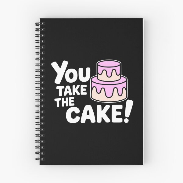 Item preview, You Take The Cake! Cute Cake Puns designed and sold by PMCreative.