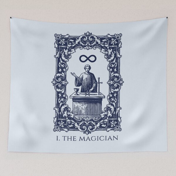 Item preview, The Magician - Tarot Card 1 designed and sold by AestheticsTime.
