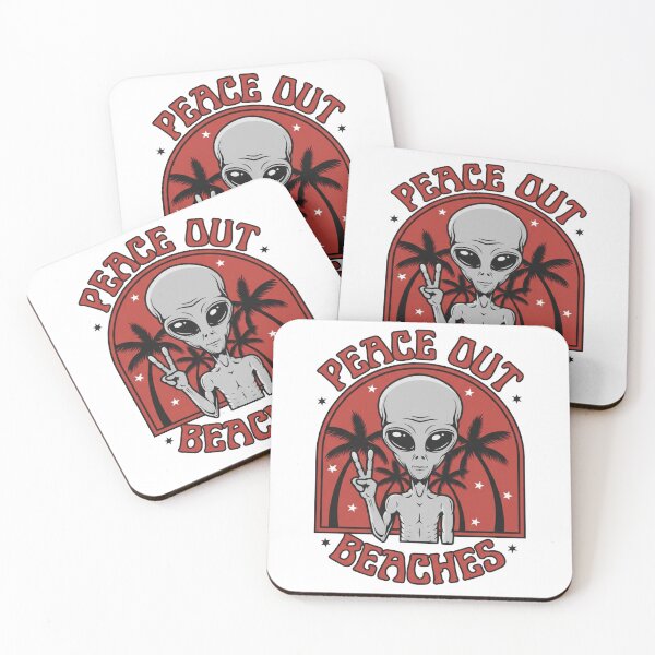 Item preview, Peace Out Beaches designed and sold by AIEverything.