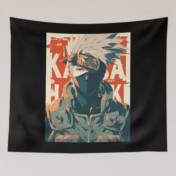 Item preview, Kakashi Hatake Minimalist Anime Art designed and sold by BertrandCaron.