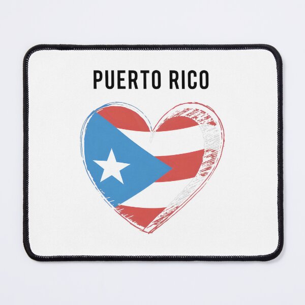 Item preview, Puerto Rico Heart Flag | Boricua Pride National Identity Sticker designed and sold by Suzy Perez Art.