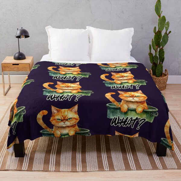 Item preview, What? An orange cat with attitude. designed and sold by LiskoDesign.