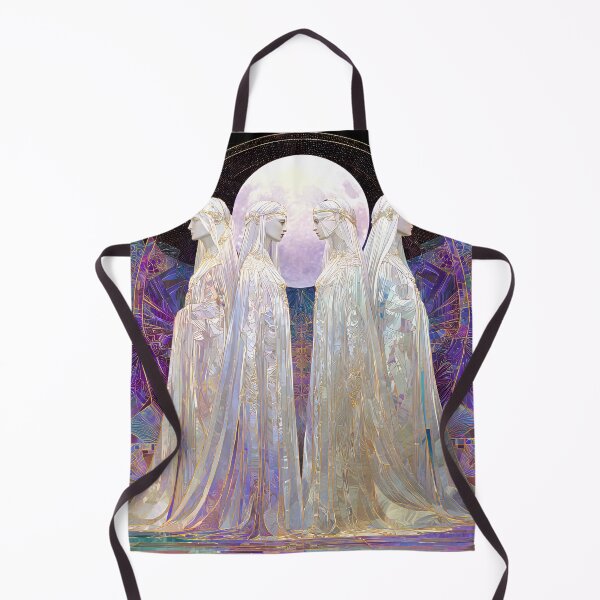 Item preview, The Luminari | Esoteric Lunar Priestesses Beneath the Silver Moon designed and sold by Stoneflower-Art.