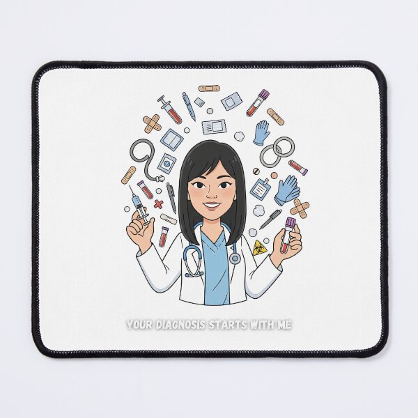 Item preview, Your diagnosis starts with me (Laboratory Professional) designed and sold by Nurse Eve.