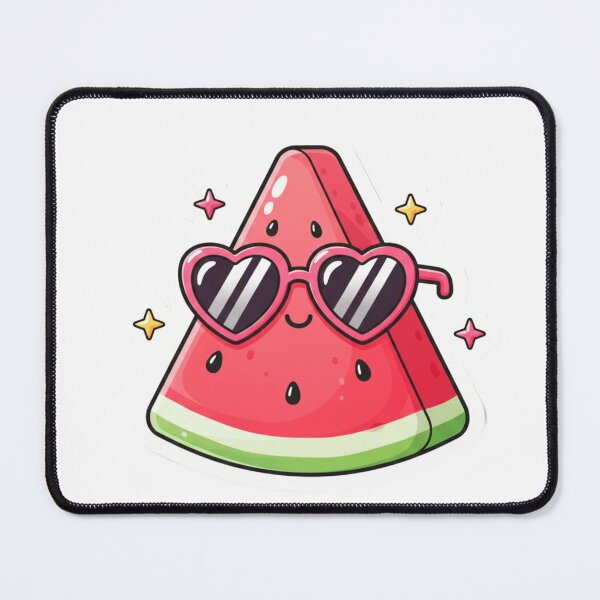 Item preview, Sweet Summer Slices: Heart Sunglasses Watermelon designed and sold by ZyVoAli.