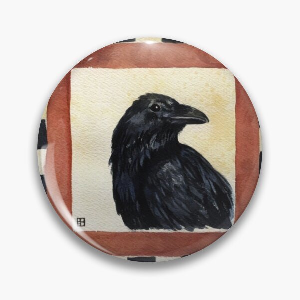 Item preview, Regal Raven in Check Frame  designed and sold by oh-bi-me.