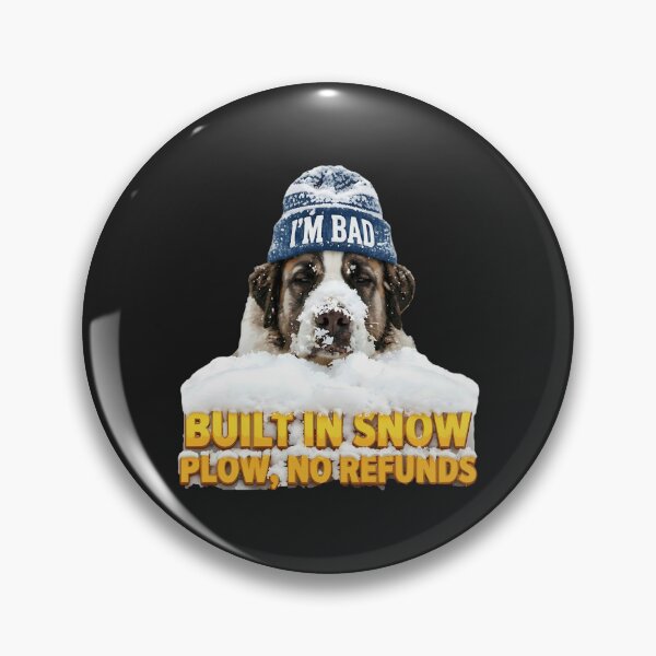 Item preview, Built In Snowplow Dog Humor designed and sold by PawPlanetPro.