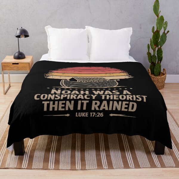 Item preview, Noah Was A Conspiracy Theorist Then It Rained designed and sold by angolinnArt.