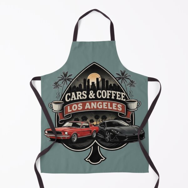 Item preview, Vintage & Modern: Cars and Coffee Los Angeles Emblem designed and sold by Fuel-Shirts.