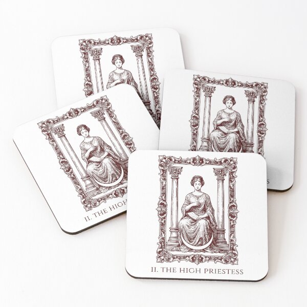 Item preview, The High Priestess - Tarot Card designed and sold by AestheticsTime.