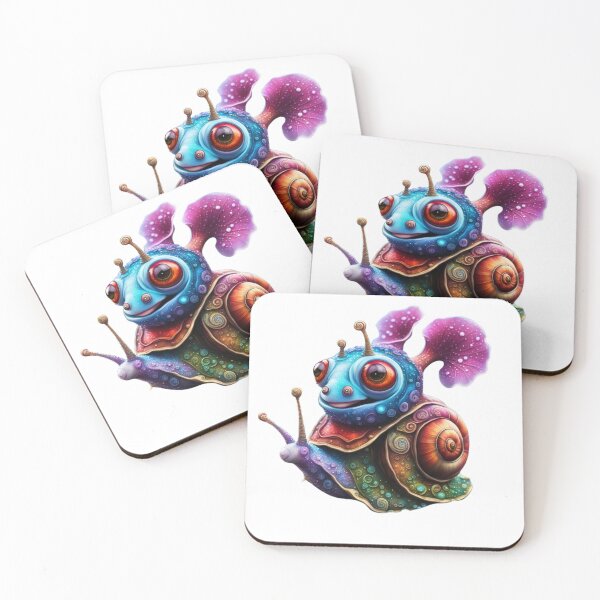 Item preview, Snail  Cyberpunk cyber  Cartoon manga snail  purple  designed and sold by Coolparrotgirl.
