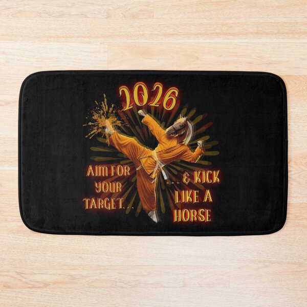 Item preview, 2026... AIM FOR YOUR TARGET & KICK LIKE A HORSE designed and sold by FREEKNSTEIN.