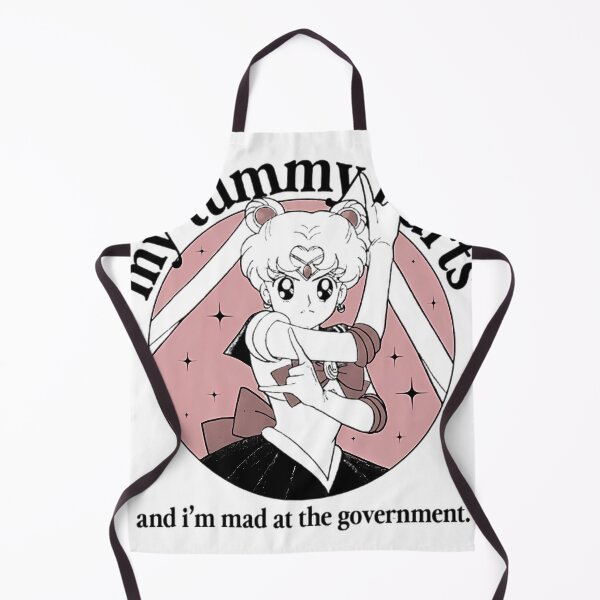 Item preview, Sailor Moon Funny Meme My Tummy Hurts Political Anime Aesthetic designed and sold by BertrandCaron.
