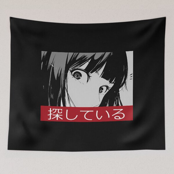 Item preview, Cool Anime Aesthetic Girl designed and sold by BertrandCaron.