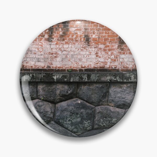 Item preview, Historic Stone and Brick Wall at Kyū-Iwasaki-tei Garden, Tokyo, Japan designed and sold by Pix4Japan.