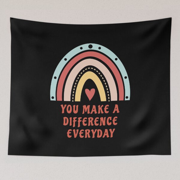 Item preview, You Make A Difference Everyday Appreciation designed and sold by NovaNookStudio.