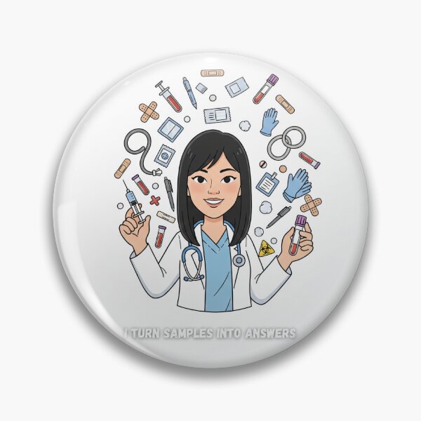 Item preview, I turn samples into answers (Laboratory Professional) designed and sold by Nurse Eve.