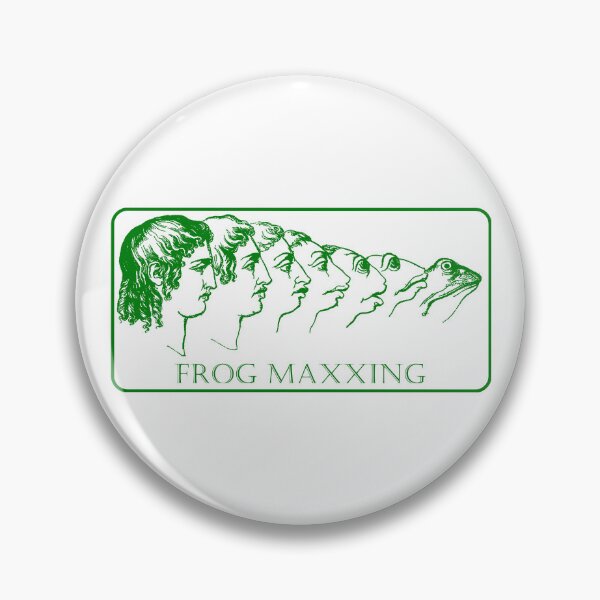 Item preview, Frog Maxxing Vintage Illustration designed and sold by TomelaGio.