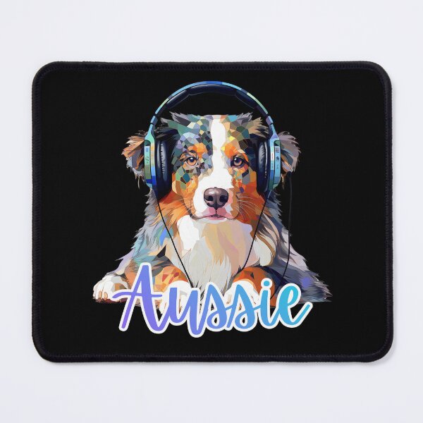 Item preview, Aussie with headphones designed and sold by Tragedyshop.