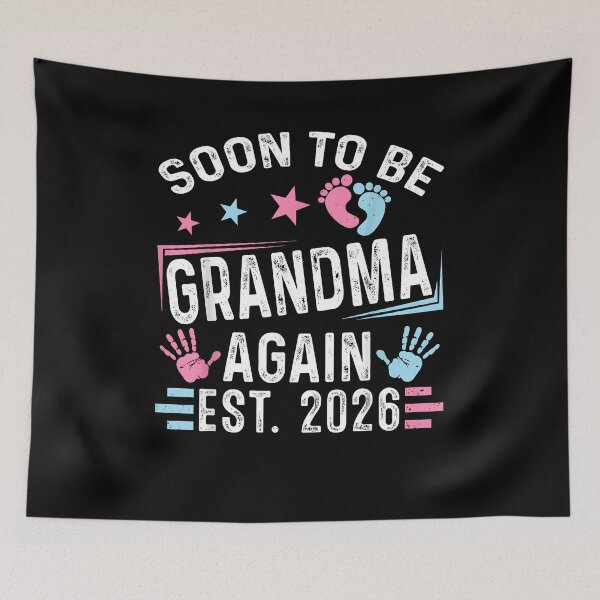 Item preview, Soon to Be Grandma Again Est. 2026 Vintage Grandma designed and sold by Boutkimaewab.